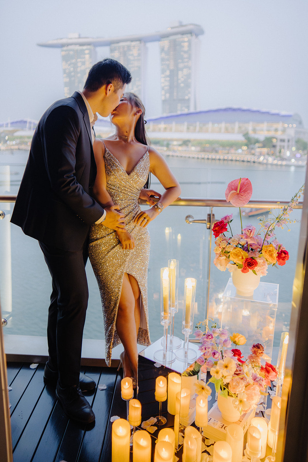 Balcony Proposal with View of Marina Bay Sands