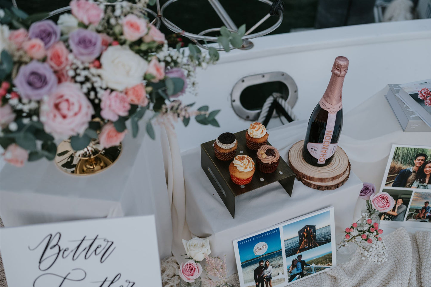 Picnic Proposal with view of Marina Bay Sands