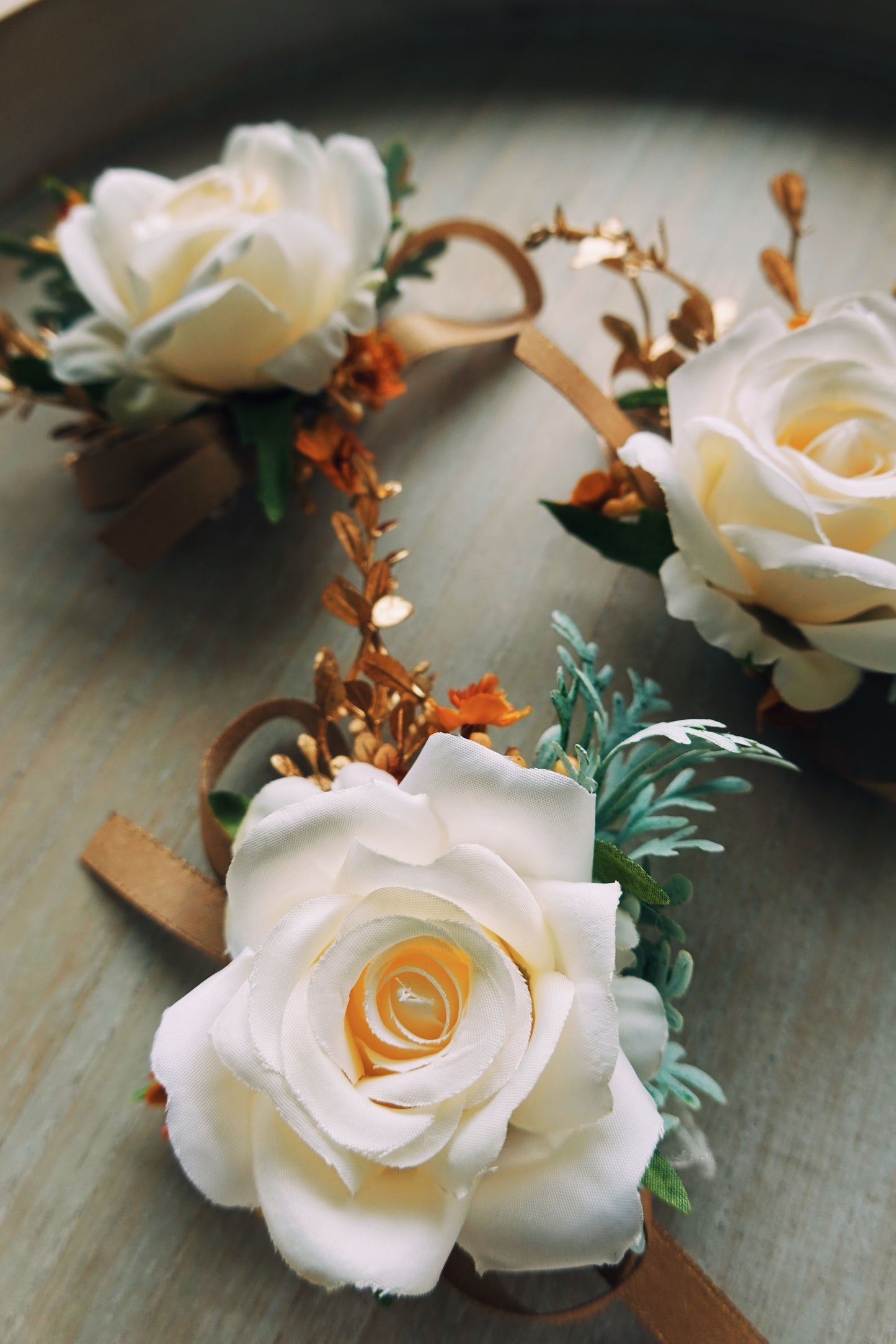 Bridesmaid Corsage (Ivory)