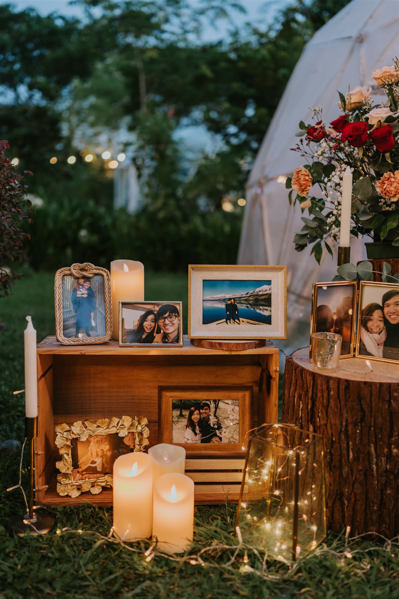 LUXE Pillar Candle Set