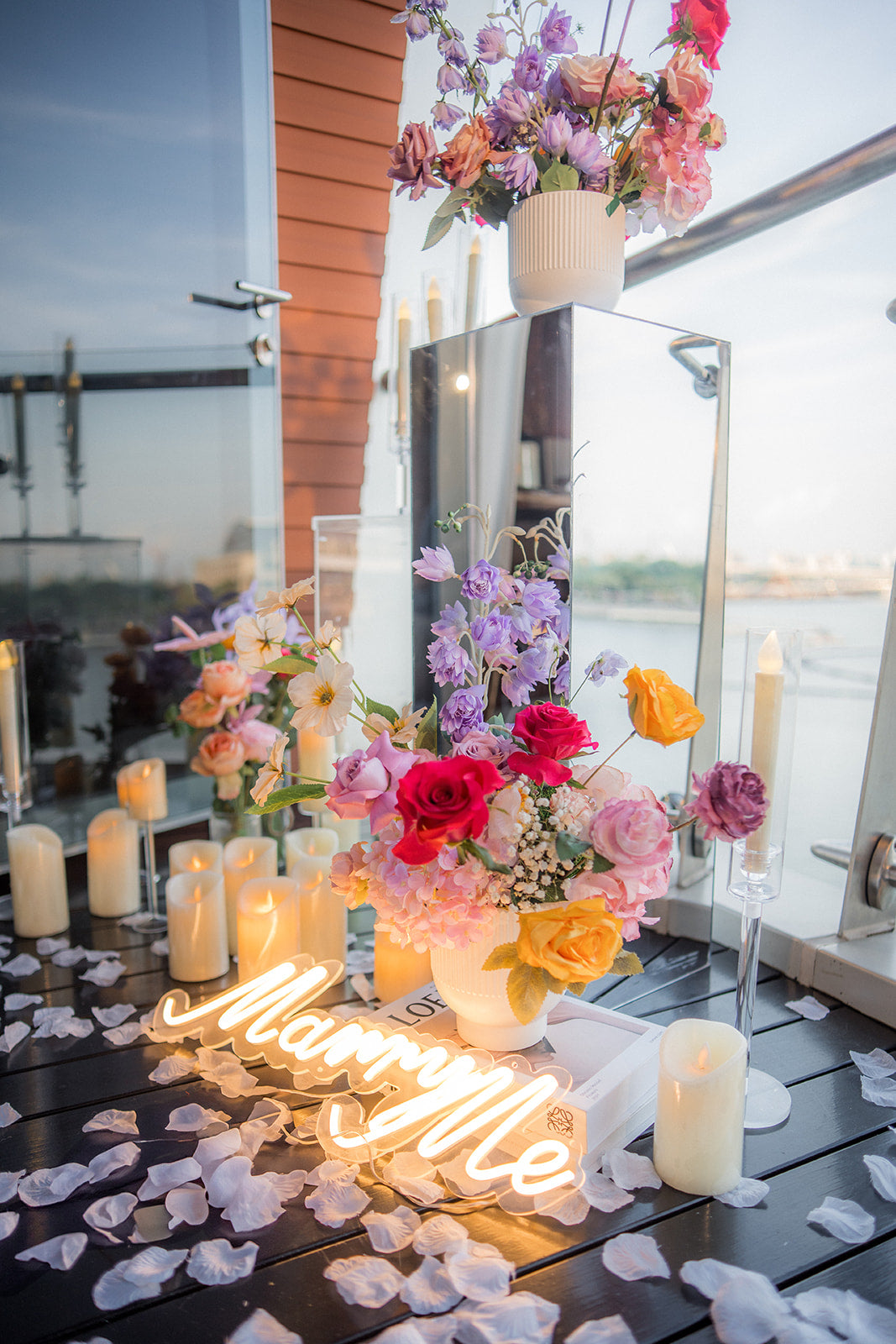 Balcony Proposal with View of Marina Bay Sands