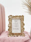 ADDLEY Gold Feather Frame