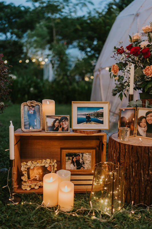 LUXE Pillar Candle Set